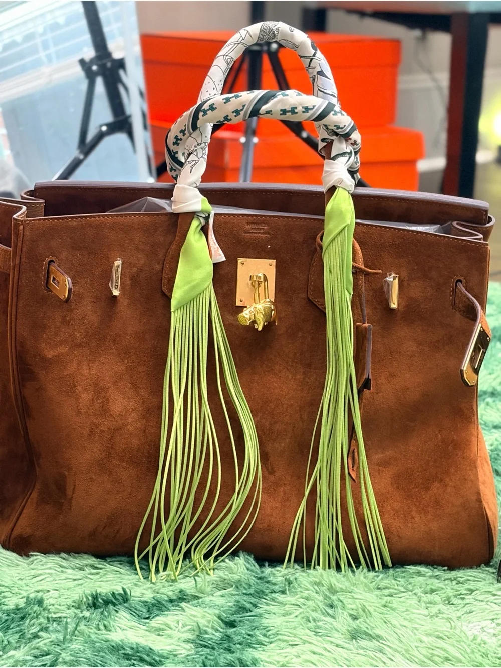 PERSONAL STASH LOT H LV FF BIRKIN CROC SUEDE BARENIA 30 35 DAMIER PLK EBENE AZUR